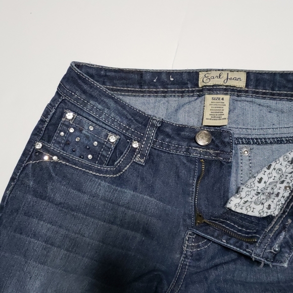 Earl Jeans Women's Jeans size 4 Straight leg 29x30 - Picture 4 of 8